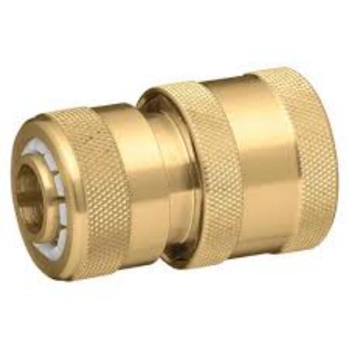 Picture of 18mm Brass Hose Conn with flow stop